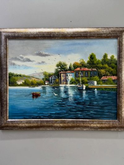 Boğaz’da Sessiz Bir Gün Yağlı Boya Tablo