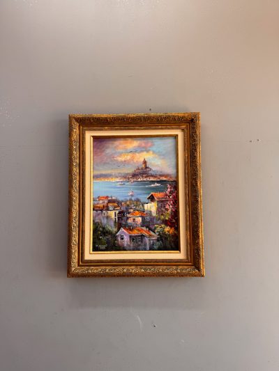 İstanbul Manzarası Yağlı Boya Tablo
